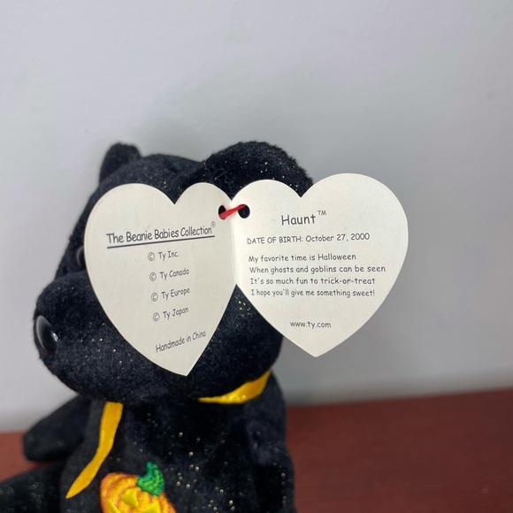 *COPY* 🎃🧸 Haunt the Halloween Bear | Made in 2001 | TY Beanie Baby - Picture 4 of 5